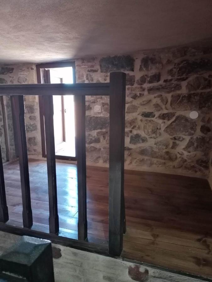 Villa panos stone tower Paliros Esterno foto